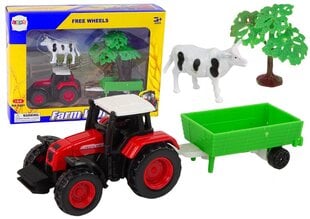Fermos žaislų rinkinys su traktoriumi, 1:64 цена и информация | Игрушки для мальчиков | pigu.lt
