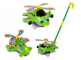Stumiamas žaislas Lėktuvas, žalias kaina ir informacija | Žaislai kūdikiams | pigu.lt
