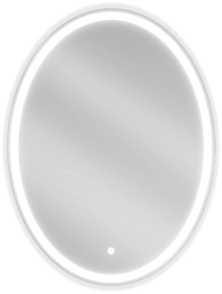 Vonios veidrodis Mexen Elz su LED apšvietimu, 60 x 80 cm, sidabrinis kaina ir informacija | Vonios veidrodžiai | pigu.lt