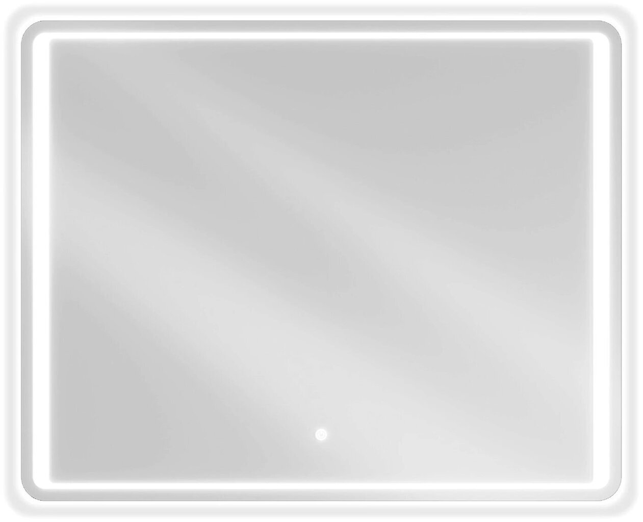 Vonios veidrodis Mexen Zusa LED, baltas цена и информация | Vonios veidrodžiai | pigu.lt