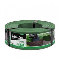 Vejos atitvaras Bradas WOOD BORDER, 130mm x 2.8mm x 10m, žalias цена и информация | Садовые инструменты | pigu.lt