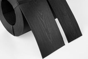 Vejos atitvaras Bradas WOOD BORDER, 78mm x 2.8mm x 10m, juodas цена и информация | Садовые инструменты | pigu.lt