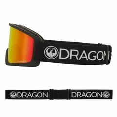 Slidinėjimo akiniai Snowboard Dragon, juodi цена и информация | Лыжные очки | pigu.lt