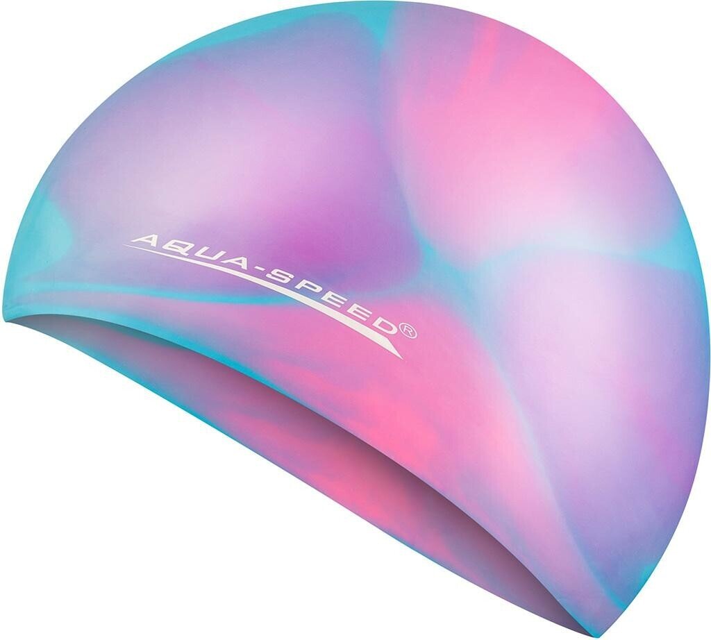 Plaukimo kepuraitė Aqua Speed Bunt, šviesiai mėlyna/rožinė kaina ir informacija | Plaukimo kepuraitės | pigu.lt