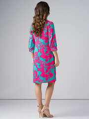 Suknelė moterims Lega SK153, žalia/rožinė kaina ir informacija | Suknelės | pigu.lt