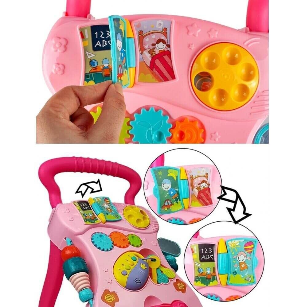 Lavinamasis stumdukas su lenta ir raktais MalPlay цена и информация | Žaislai kūdikiams | pigu.lt