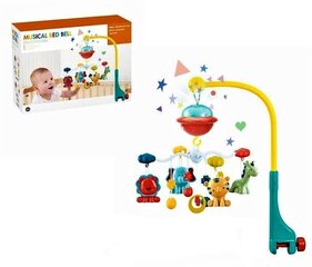 Muzikinė karuselė su projektoriumu ir nuotolinio valdymo pultu MalPlay цена и информация | Игрушки для малышей | pigu.lt