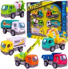 Žaislinis statybinių automobilių rinkinys MalPlay kaina ir informacija | Žaislai berniukams | pigu.lt