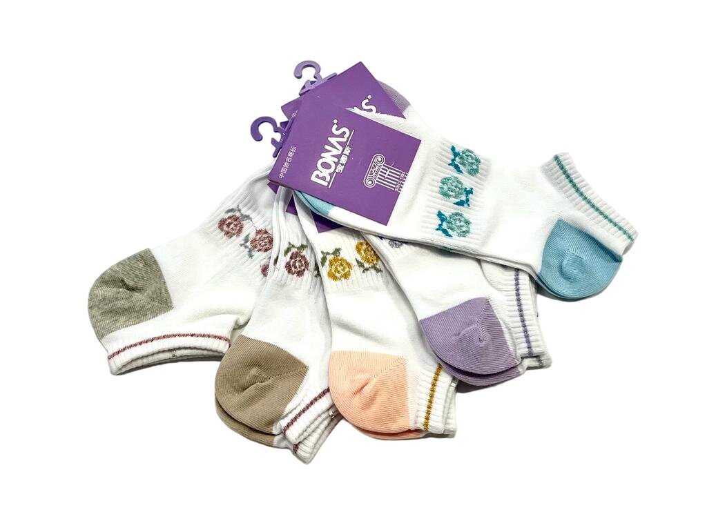 Kojinės moterims Adelli, įvairių spalvų, 5 poros kaina ir informacija | Moteriškos kojinės | pigu.lt