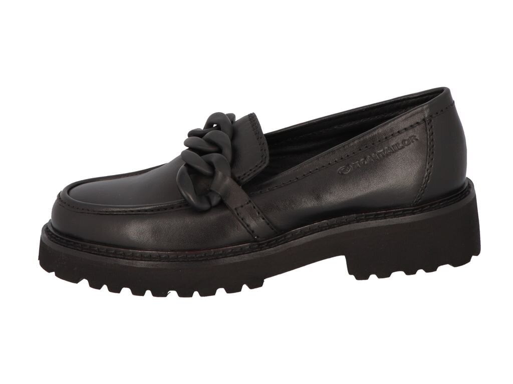 Tom Tailor moteriški batai, juodi kaina ir informacija | Bateliai moterims  | pigu.lt