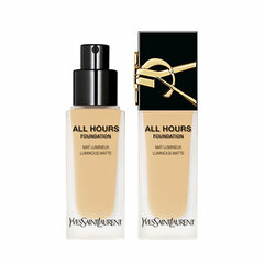 Тональный крем Yves Saint Laurent Ladies All Hours Foundation MW2, 25 мл цена и информация | Пудры, базы под макияж | pigu.lt