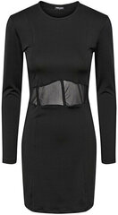 Платье женское PCMAJA Slim Fit 17131575 Черный цена и информация | Платья | pigu.lt