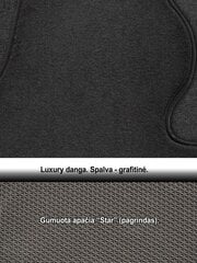 Kilimėliai ARS Honda CR-V 2016-2022 Luxury kaina ir informacija | Modeliniai tekstiliniai kilimėliai | pigu.lt