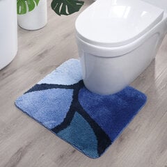 Коврик для туалета из микрофибры "Benedomo" 55x55 цена и информация | Аксессуары для ванной комнаты | pigu.lt