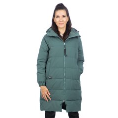 Зимнее женское пальто Icepeak ADATA, зеленое цена и информация | Женские куртки | pigu.lt