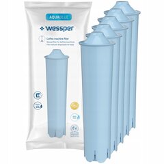 Wessper Aquablue фильтр/картридж для воды для кофемашин Jura, 5 шт. цена и информация | Аксессуары для кофейных аппаратов | pigu.lt