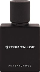 Tom Tailor Adventurous for Him EdT 50ml - Woody and Exciting Men's Fragrance with Bergamot цена и информация | Мужские духи | pigu.lt