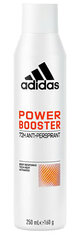 Purškiamas dezodorantas Adidas Power Booster moterims, 250 ml kaina ir informacija | Adidas Asmens higienai | pigu.lt
