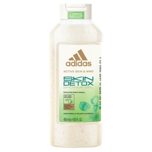 Dušo želė Adidas Skin Detox, 400 ml цена и информация | Dušo želė, aliejai | pigu.lt