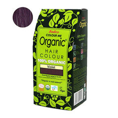 Plaukų dažai Radico Color Me Organic Plant, violetinė, 100 g kaina ir informacija | Plaukų dažai | pigu.lt