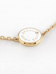 Guess Красивый позолоченный браслет Dreaming Guess JUBB03120JWYGWH цена и информация | Женские браслеты | pigu.lt