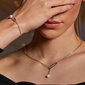 Sidabrinė apyrankė moterims Hot Diamonds Linked DL652 цена и информация | Apyrankės moterims | pigu.lt