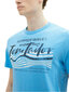 Tom Tailor marškinėliai vyrams 1036322.18395, mėlyni kaina ir informacija | Vyriški marškinėliai | pigu.lt
