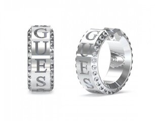 Guess Современные стальные кольца с кристаллами Just Guess JUBE03112JWRHT/U sGU2390 цена и информация | Серьги | pigu.lt