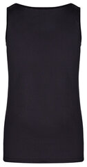 Женская футболка черного цвета с аппликацией цена и информация | Нательные женские майки | pigu.lt