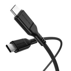 Кабель премиум-класса USB-C - USB-C, PD140W (черный, 1.8м) цена и информация | Кабели и провода | pigu.lt