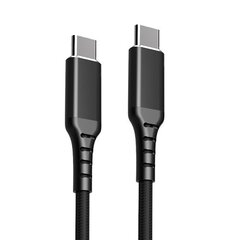 Кабель USB-C - USB-C, PD60W (черный, 3м) цена и информация | Extra Digital Мобильные телефоны, Фото и Видео | pigu.lt