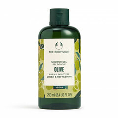 Dušo želė The Body Shop Olive Shower Gel, 250 ml цена и информация | Масла, гели для душа | pigu.lt