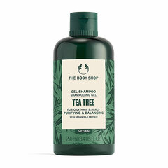 Šampūnas riebiems plaukams The Body Shop Tea Tree, 250 ml цена и информация | Шампуни | pigu.lt