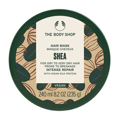 Plaukų kaukė The Body Shop Shea Hair Mask, 240 ml kaina ir informacija | Priemonės plaukų stiprinimui | pigu.lt