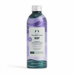 Dušo želė kūnui ir plaukams The Body Shop Sleep Relaxing Lavender & Vetiver, 200 ml цена и информация | Масла, гели для душа | pigu.lt