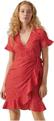 Suknelė moterims Vmhenna 10286402, raudona kaina ir informacija | Suknelės | pigu.lt
