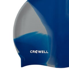 Plaukimo kepuraitė Crowell Multi Flame, mėlyna kaina ir informacija | Plaukimo kepuraitės | pigu.lt