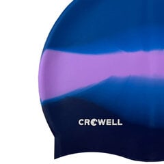 Plaukimo kepuraitė Crowell Multi Flame, mėlyna kaina ir informacija | Plaukimo kepuraitės | pigu.lt