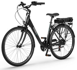 Elektrinis dviratis Ecobike Basic, 28", 2023, juodas цена и информация | Велосипеды | pigu.lt