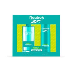 Rinkinys Reebok Cool Your Body moterims: tualetinis vanduo EDT, 100 ml + purškiamas dezodorantas, 150 ml kaina ir informacija | Kvepalai moterims | pigu.lt