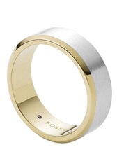 Vyriškas dvispalvis žiedas Fossil JF03726998 kaina ir informacija | Žiedai | pigu.lt