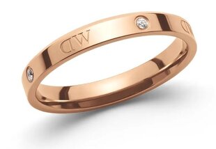 Paauksuotas žiedas moterims Daniel Wellington DW004002 kaina ir informacija | Žiedai | pigu.lt