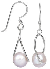 Plieniniai auskarai moterims JwL Luxury Pearls JL0110 sJL0110 kaina ir informacija | Auskarai | pigu.lt
