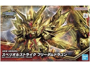 Surenkamas modelis Bandai SDW Heroes Superior Strike Freedom Dragon, 64016 kaina ir informacija | Konstruktoriai ir kaladėlės | pigu.lt