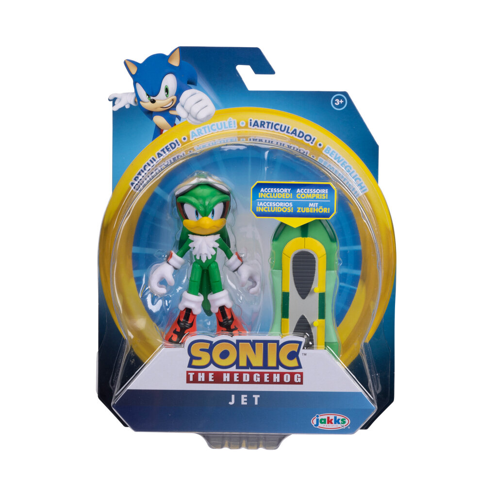 Фигурка и аксессуары SONIC THE HEDGEHOG W12, 10 см цена | pigu.lt