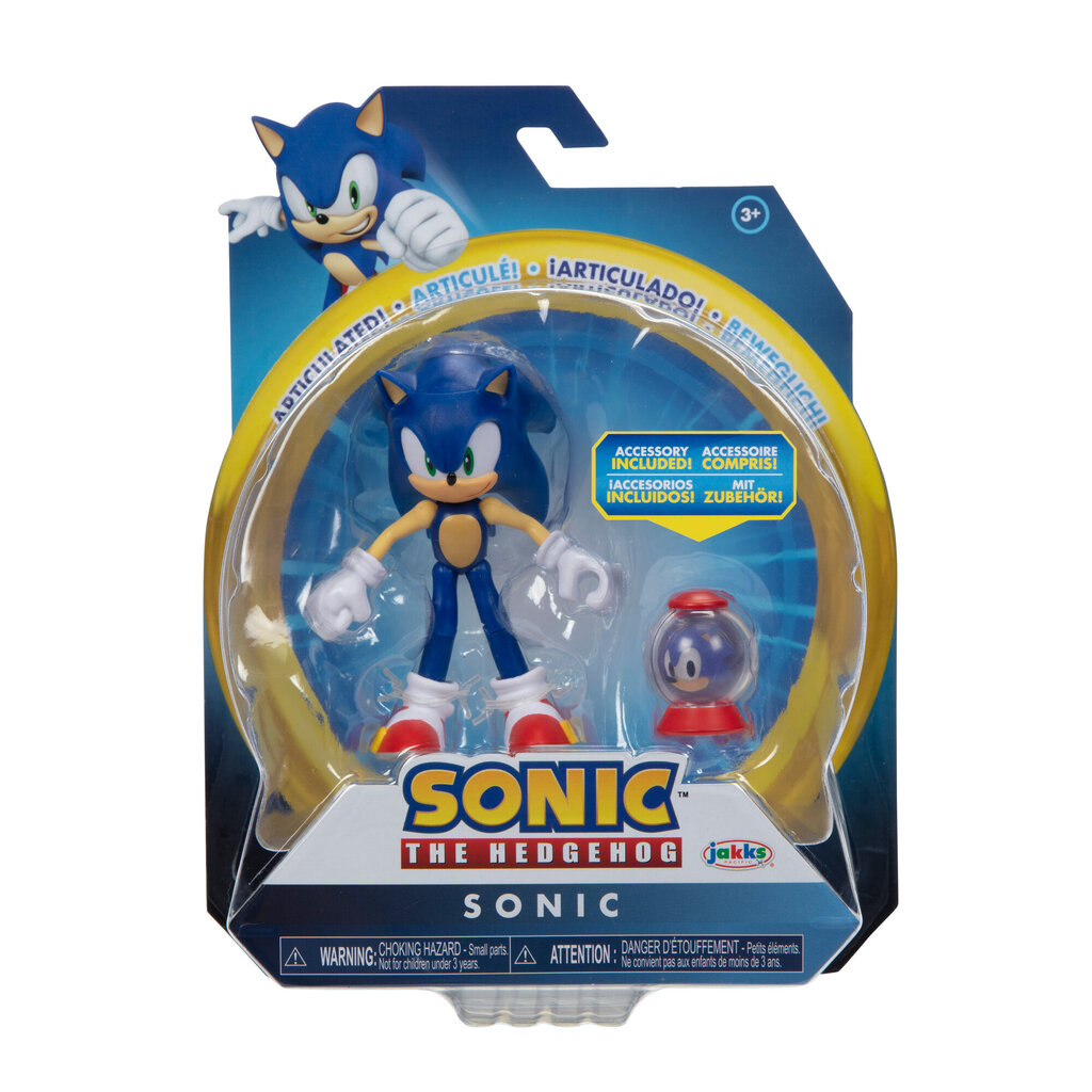 Фигурка и аксессуары SONIC THE HEDGEHOG W12, 10 см цена | pigu.lt