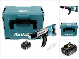 Аккумуляторная дрель Makita DFR 750 F1J цена и информация | Шуруповерты, дрели | pigu.lt