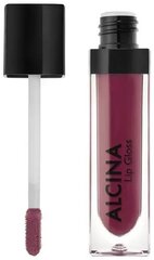 Lūpų blizgis Alcina Make Up Lipgloss Shiny Plum, 5 ml цена и информация | Помады, бальзамы, блеск для губ | pigu.lt