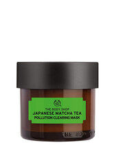 Valanti veido kaukė The Body Shop Japanese Matcha Tea Pollution Clearing Mask, moterims, 75 ml kaina ir informacija | Veido kaukės, paakių kaukės | pigu.lt