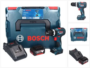 Аккумуляторная ударная дрель Bosch GSB 18V-90 C цена и информация | Шуруповерты, дрели | pigu.lt